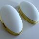 Pair of Vintage Limburg Glass Wall Lights