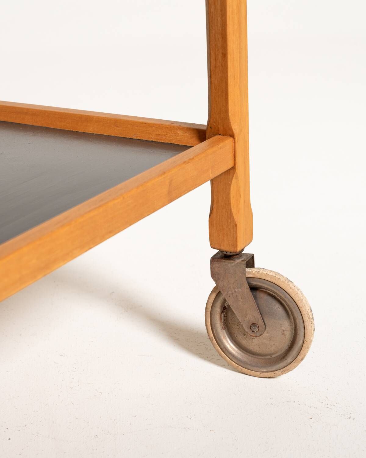 Scandinavian Serving Trolley with Removable Tray