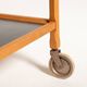 Scandinavian Serving Trolley with Removable Tray