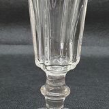 3 crystal champagne flutes