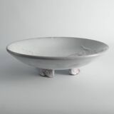 Art Deco White Earthenware Mermaid Bowl "300" by Mari Simmulson for Upsala-Ekeby