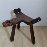 Brutalist chair and stool