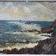 Pair of paintings breton school r euzemes eyzemes signature to identify