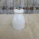Old mustard pot in gres