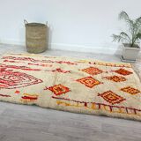 Handmade Moroccan Berber carpet 250 x 147 CM