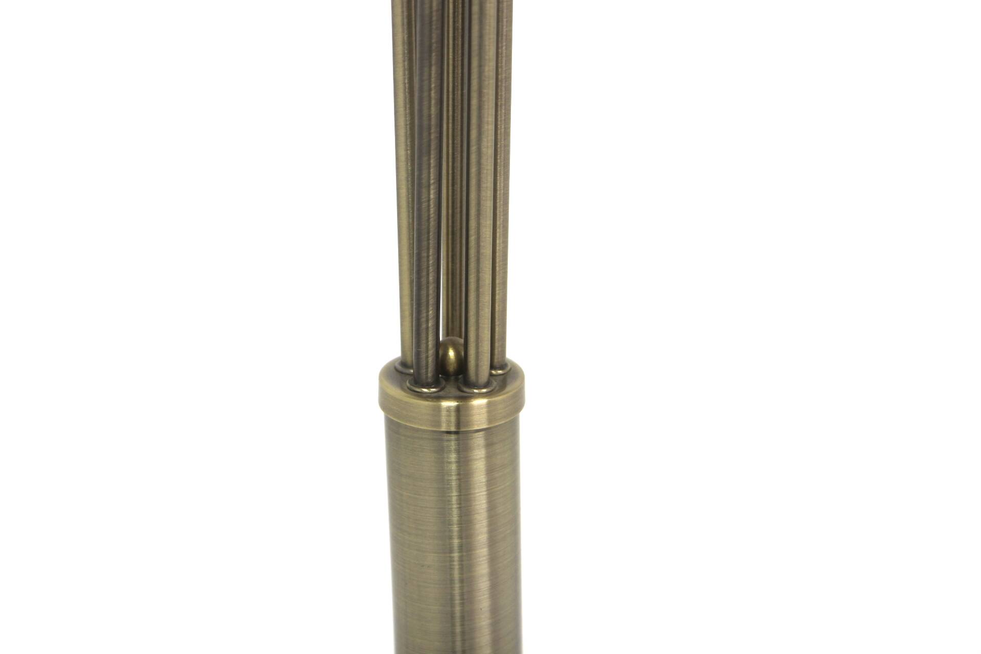Scandinavian floor lamp in metal and marble, Sweden, 1950.