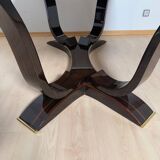 Art Deco Dining Table with Chairs, Paris, 1930, Set of 11