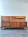 Guillerme et Chambron high sideboard, bar buffet, vintage secretary