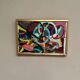 Original Swedish Oil on Canvas – “Abstract Composition” – Signed – Dated 1960 – Vintage & Framed – 44.5 × 31 cm (17.5" × 12.2")