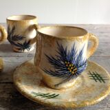 Set of 4 coffee cups
