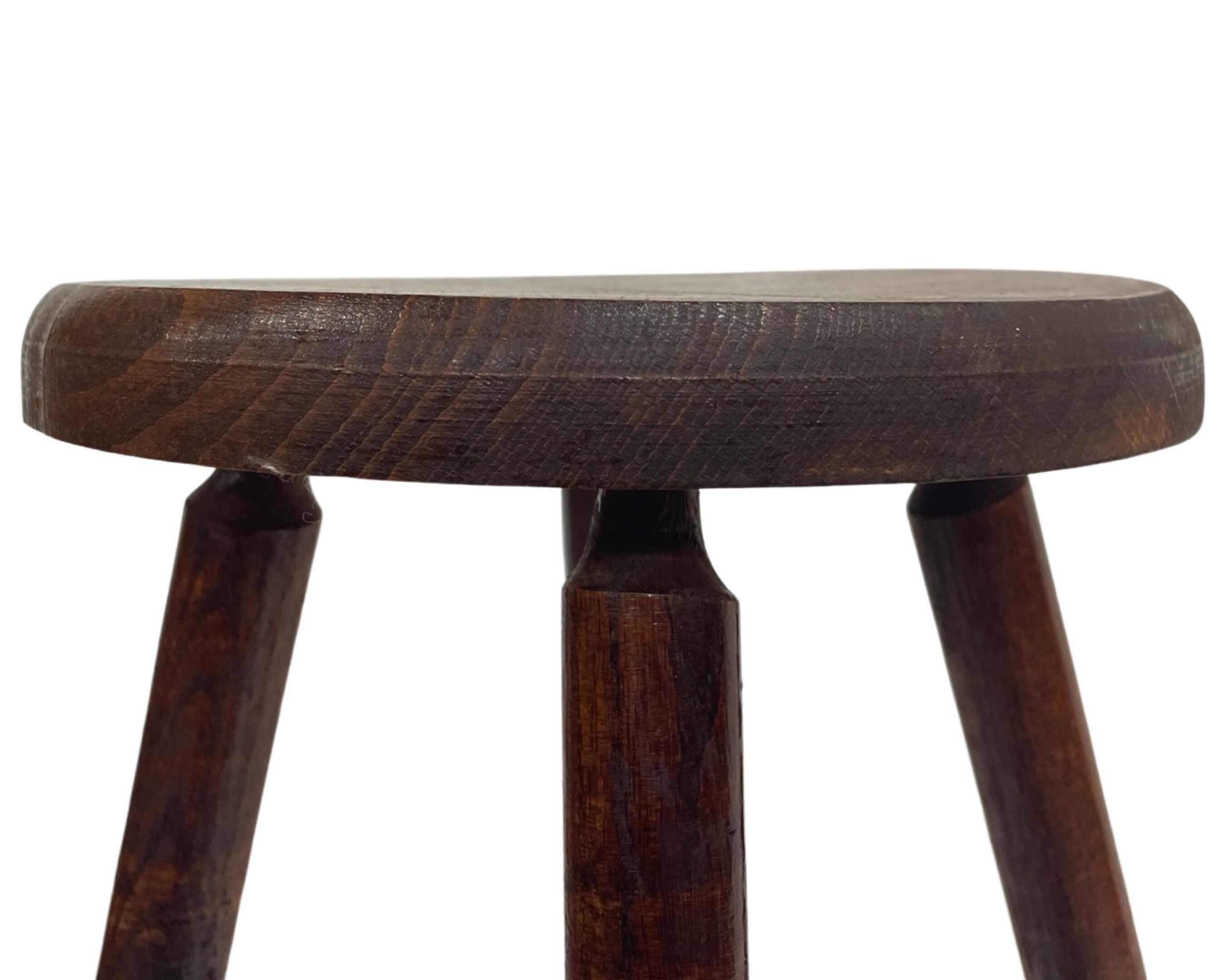 Vintage barstool, wood, 60s