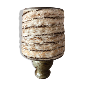 lampe en grés pyrité