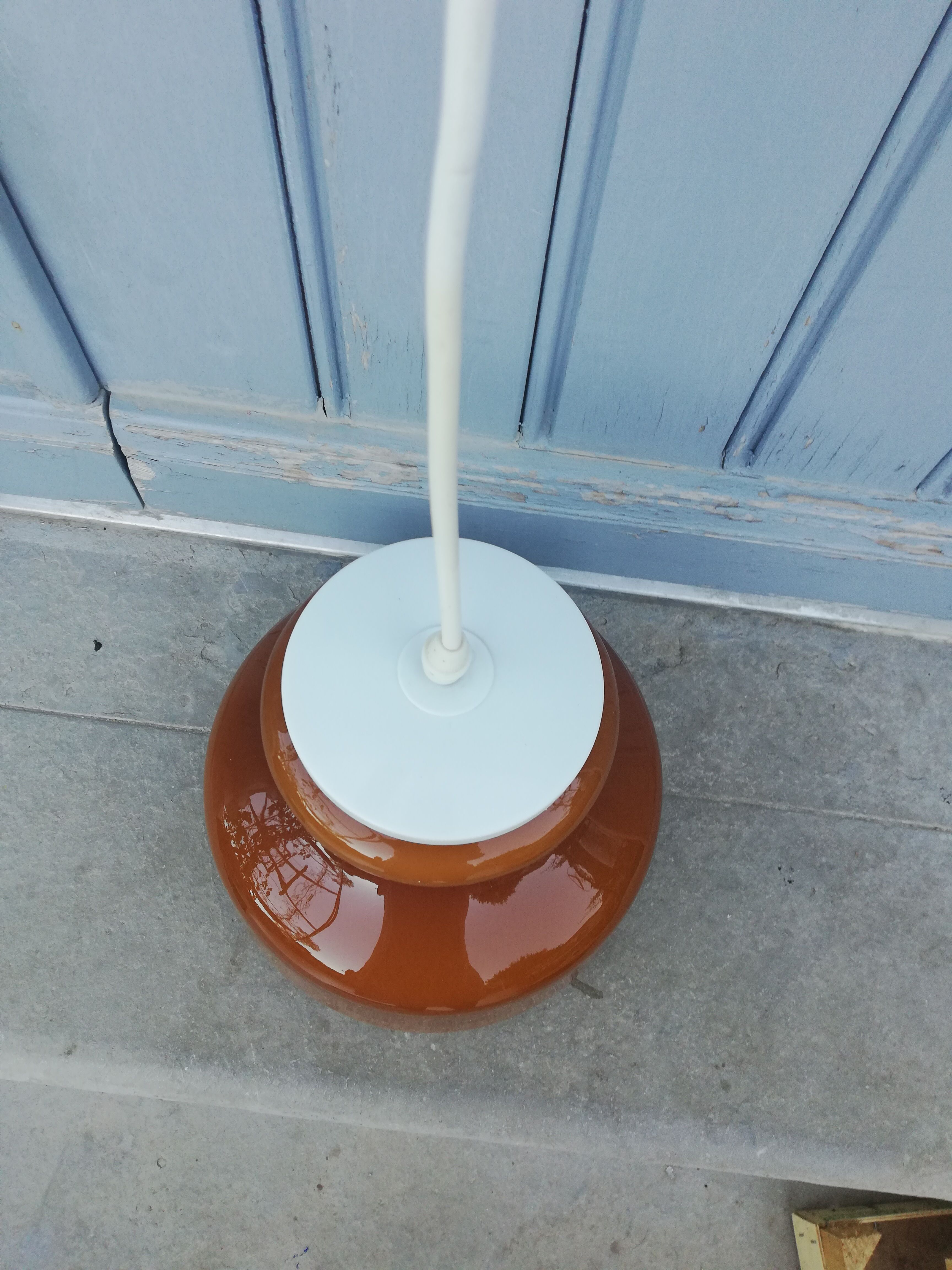 Glass hanging
