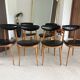 Lot de 5 chaises Baumann Licorne