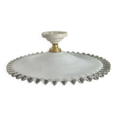 Antique opaline ceiling light or wall sconce.