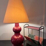 Lampe de sol en céramique 1970
