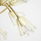 Beautiful brass chandelier by Emil Stejnar for Rupert Nikoll