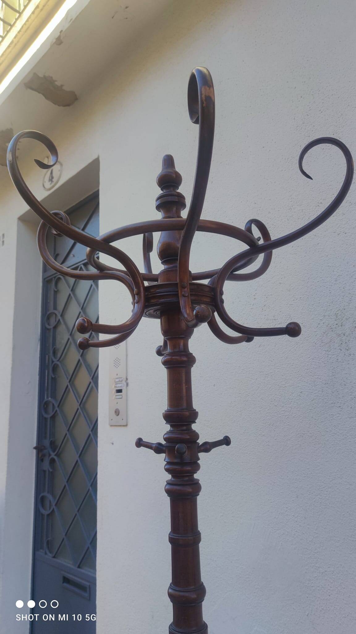 Coat rack called "Parrot" from bistro circa 1890