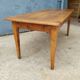 Table de ferme en chêne