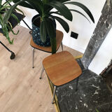 Duo of formica stools