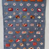 Berber Kilim Hallway Rug VINTAGE Velvet Patterns