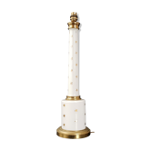 Lampe de table étoiles dorées 1950 vintage