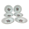 6 assiettes creuses made in france