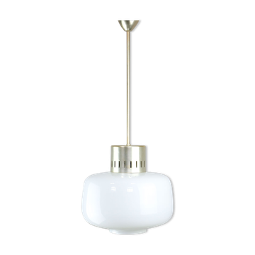 Mid-century Opaline Pendant Lamp