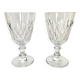 2 Baccarat crystal "Armagnac" model wine glasses