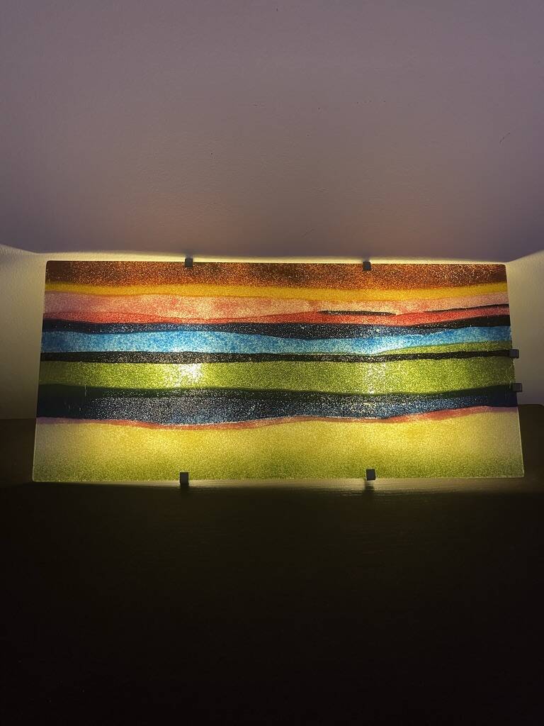 GYLLEN Vintage Wall Lamp IKEA – colourful design – rainbow decoration