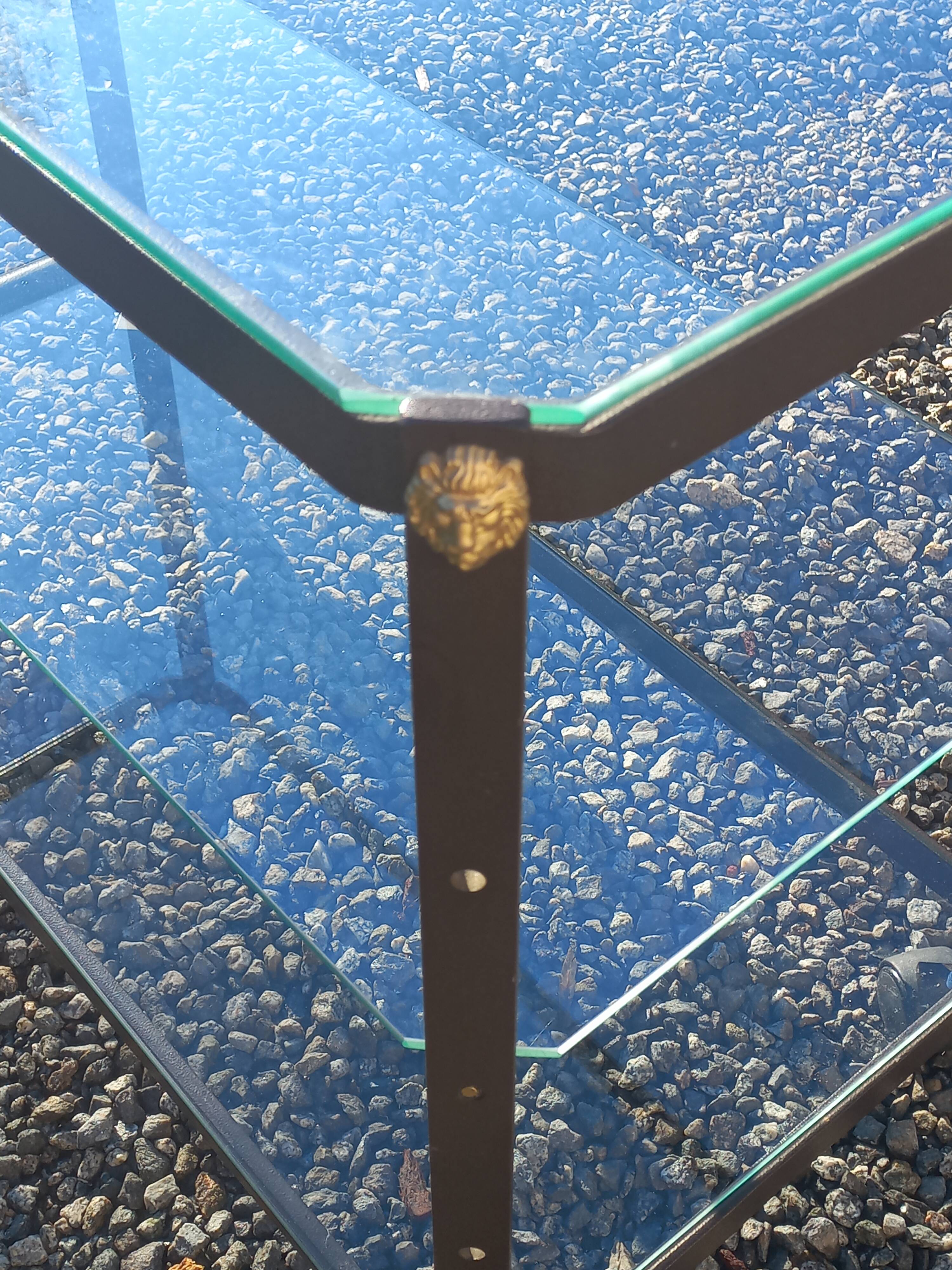 Rolling dessert trolley designed by Pierre Vandel