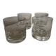 Product BHV Set of 4 smooth solid crystal whisky glasses