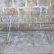 Bureau vintage plateau verre 130 cm