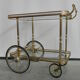 Hollywood Regency serving trolley Mascagni