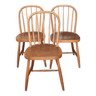 Chaises Thonet par Josef Frank estampillées