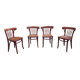 Set of 4 Thonet bistro chairs