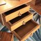 Louis Sognot desk bamboo, rattan