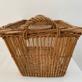XL rattan trunk basket