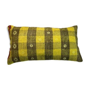 Housse de coussin en kilim turc, 30 x 60 cm