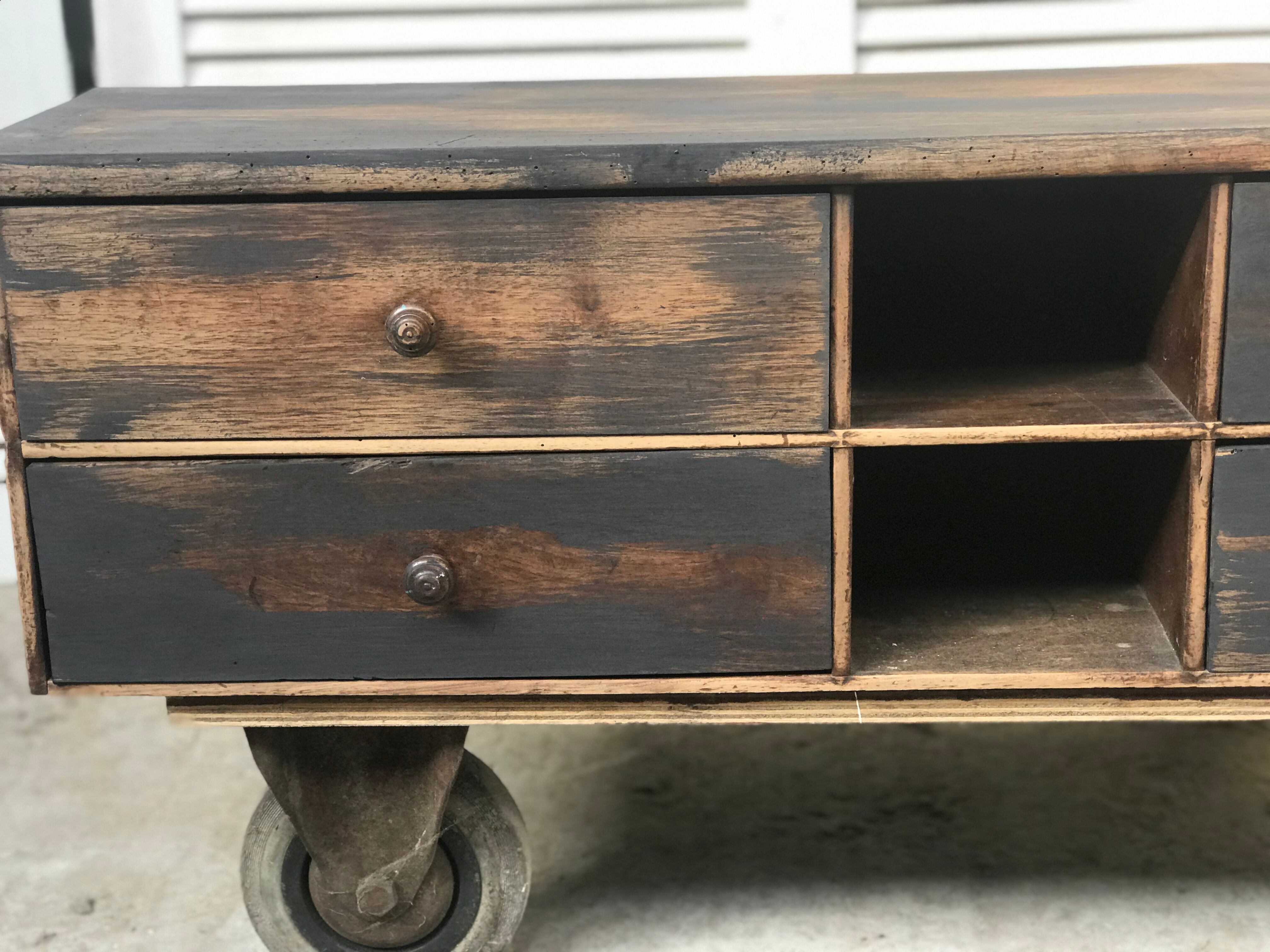 Furniture with a dingting cabinet