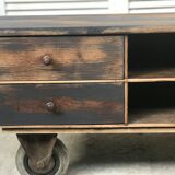 Furniture with a dingting cabinet