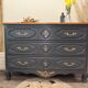 Birch wood chest of drawers