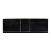 Black lacquered sideboard by Mario Sabot