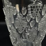 René Lalique "Malaga" model vase, pressed molded glass, circa 1937