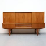 Vintage wandmeubel Deens Teak