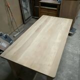 Solid oak table (raw wood)