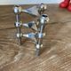 Series of 3 nagel s22 modular candlesticks with their original vintage box 1970