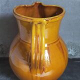 XXL pitcher vintage Provencal pottery from Salernes