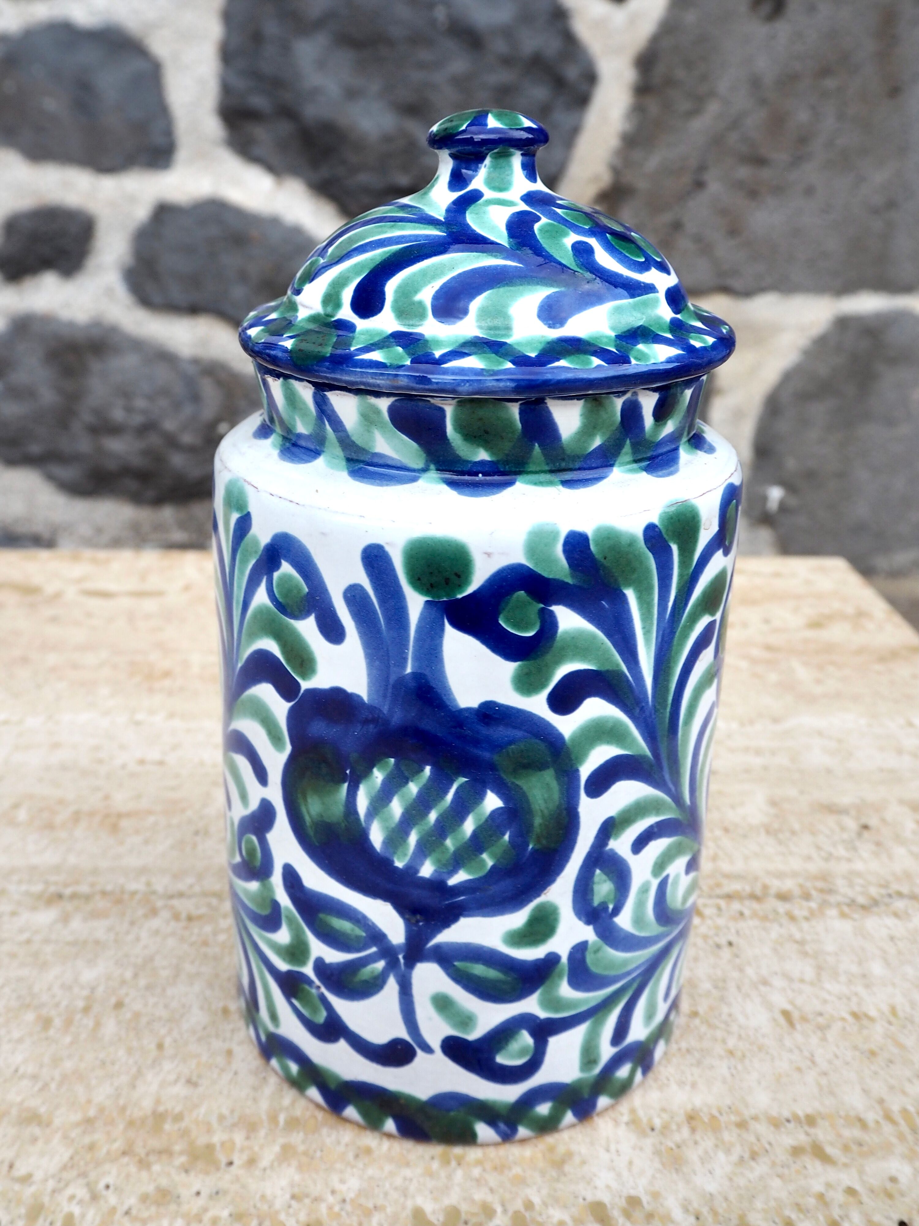 Spanish ceramic pot, 70s