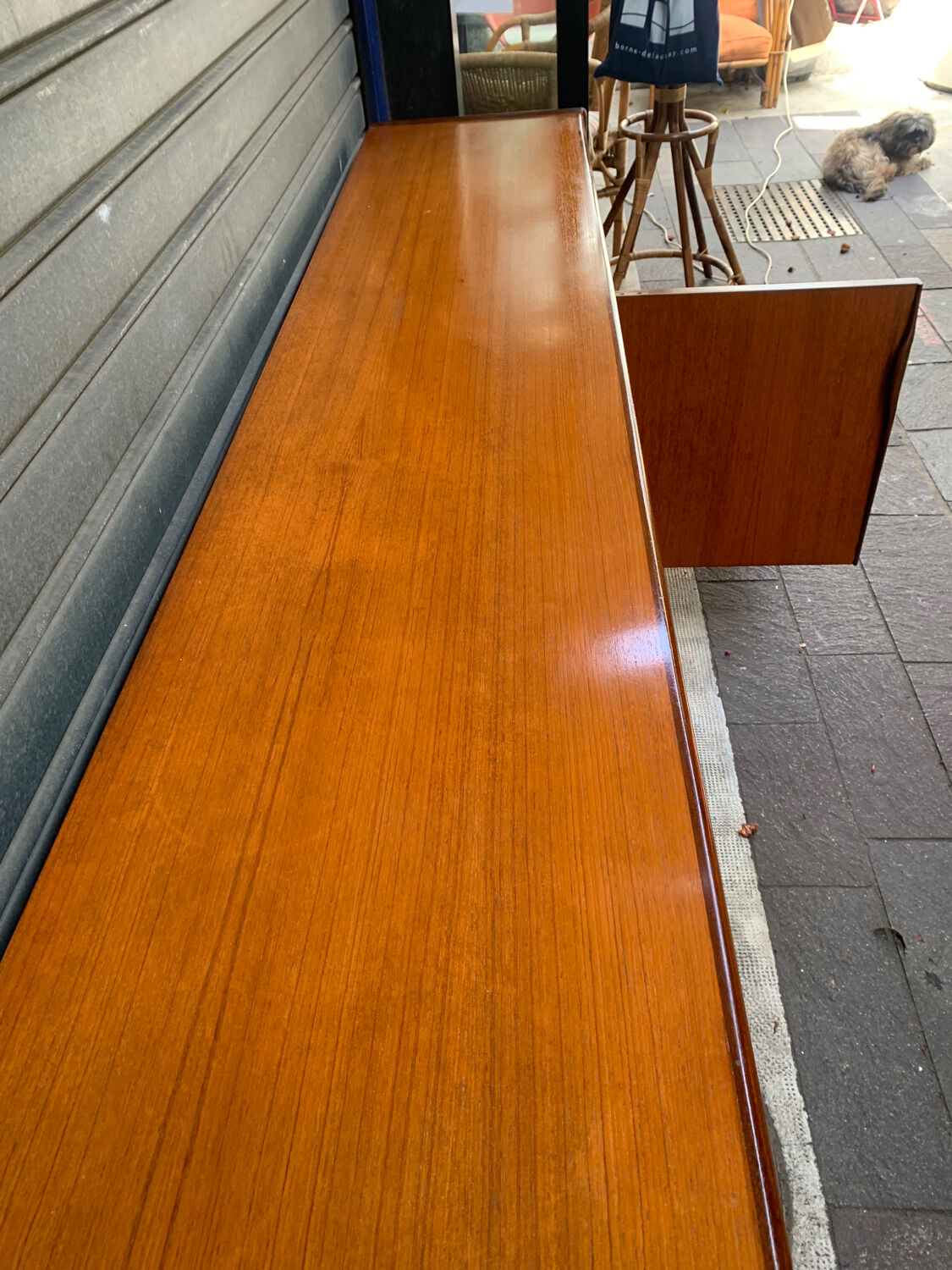 Mahogany veneer sideboard from the 60s